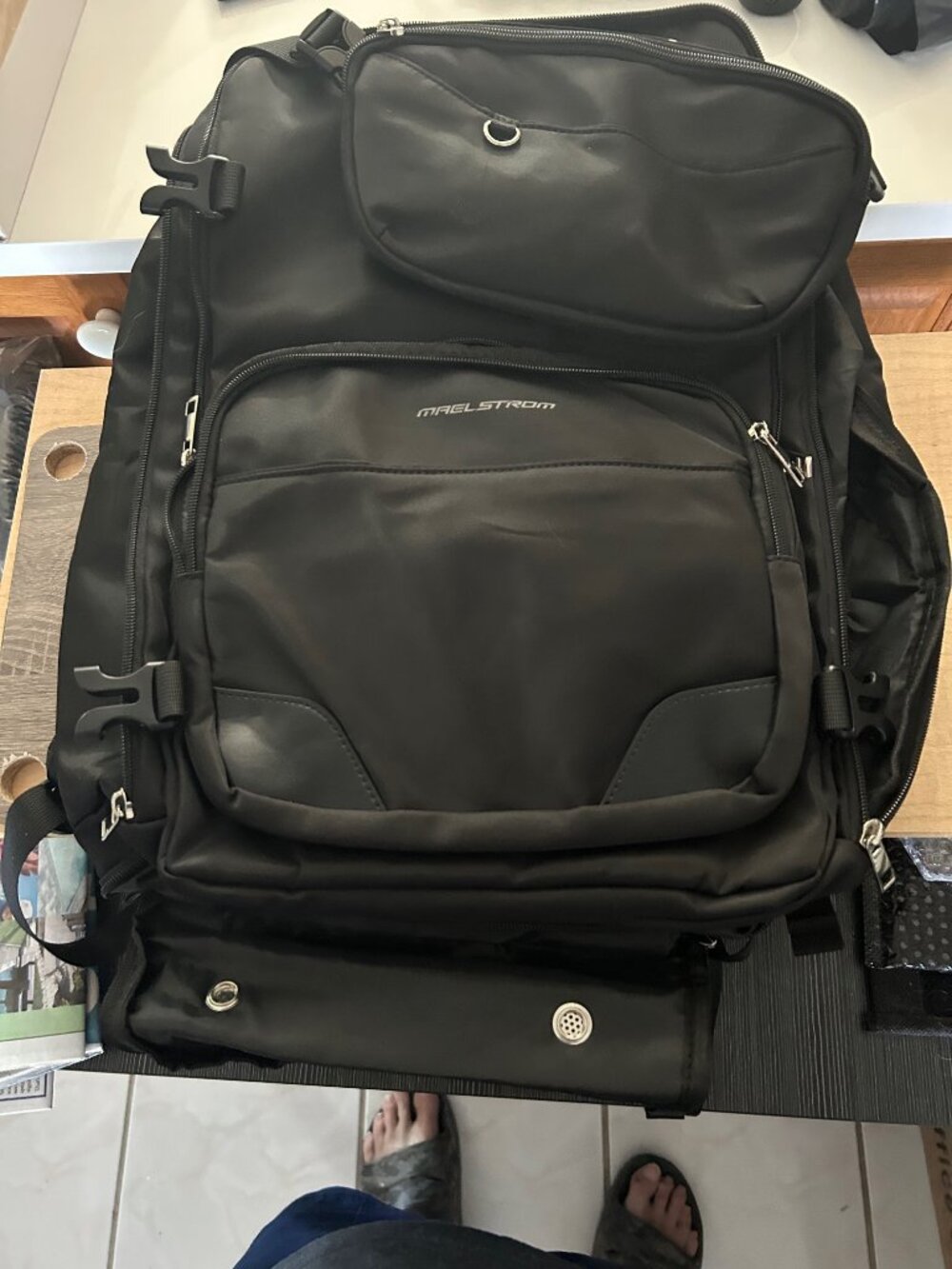 Maelstrom Travel Backpack for Men Women, 35L Carry on Backpack for Traveling